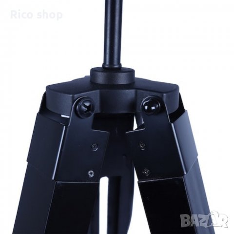 Подова лампа със статив от антично дърво в модерен стил., снимка 10 - Други - 39806960