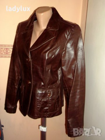 Blend, Естествена Кожа, Яке, Размер М. Код 739, снимка 2 - Сака - 26727107