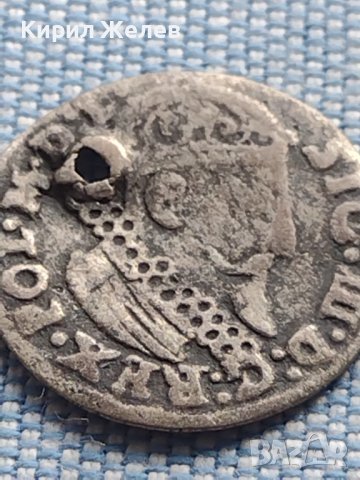Сребърна монета 3 гроша 1624г. Сигизмунд трети ПОЛША 13698, снимка 3 - Нумизматика и бонистика - 42969850