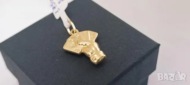 Нова Златна висулка ръка с 4 Аса-1,75гр/14кр, снимка 2 - Колиета, медальони, синджири - 48098865