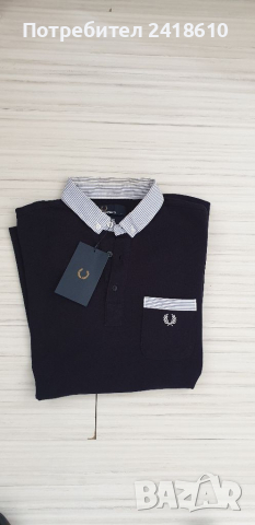 Fred Perry Pique Cotton Slim Fit Mens Size S НОВО! ОРИГИНАЛ! Мъжка Тениска!, снимка 14 - Тениски - 36420301