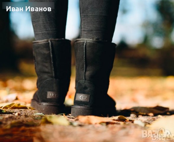 оригинални боти / ботуши  UGG Classic Short II -1016223 номер 41, снимка 3 - Дамски боти - 43024972