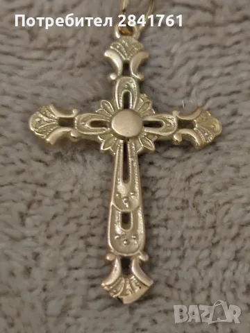 Златно кръстче 14К, снимка 6 - Колиета, медальони, синджири - 44683160