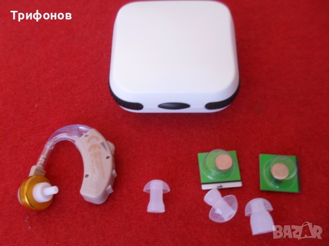  НОВ! Слухов апарат немски SANITAS SHA-15 с регулирне на звука+ 3 размера тапи+ сертификат, снимка 9 - Слухови апарати - 40058767