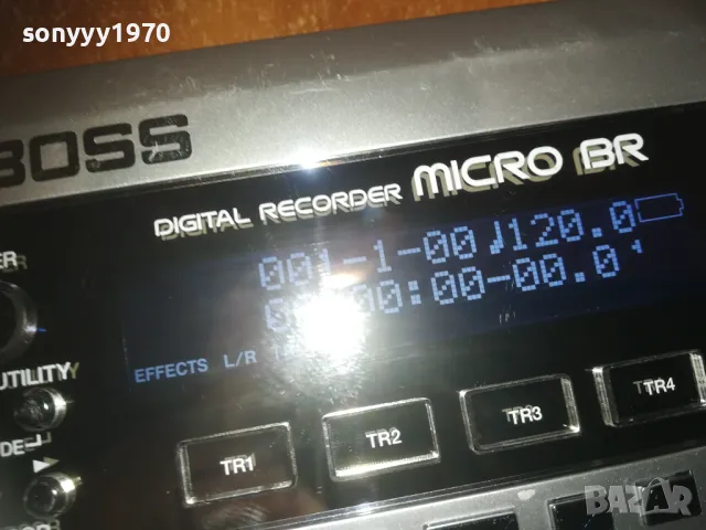 BOSS DIGITAL RECORDER MICRO BR 0510241317, снимка 10 - Ресийвъри, усилватели, смесителни пултове - 47470451