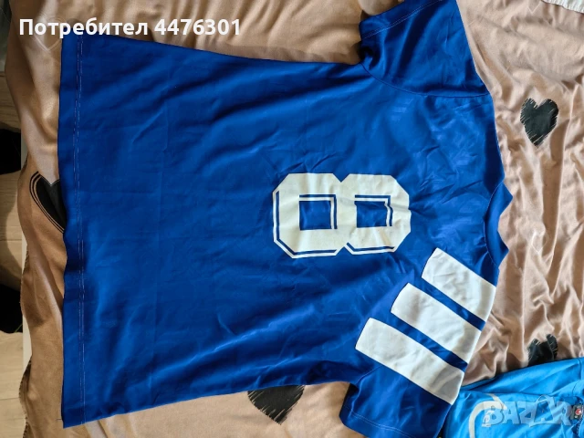 Фланелка Левски София Наско Сираков adidas Balkanbank , снимка 2 - Футбол - 50494649