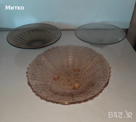 Стъклени фруктиери