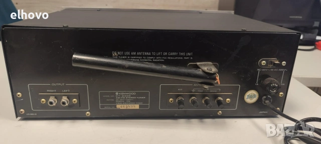 Стерео тунер Kenwood KT-3300, снимка 7 - Ресийвъри, усилватели, смесителни пултове - 53029183
