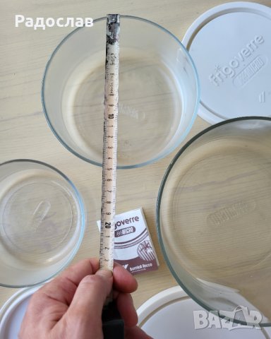 Комплект 3 италиански съда Компактни за микровълнови и фризер, снимка 8 - Съдове за готвене - 37645726