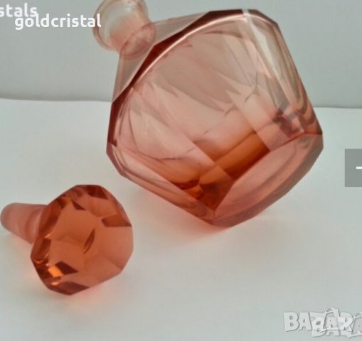 антикварен сервиз 53г стъклени чаши и гарафа , снимка 12 - Антикварни и старинни предмети - 27481168