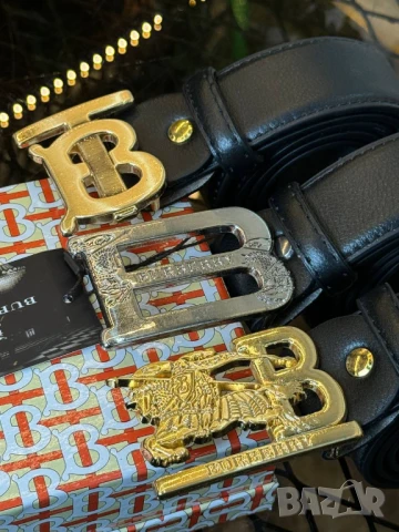 колани от естествена кожа в кутия burberry, снимка 7 - Колани - 50741985