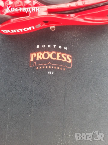 Сноуборд BURTON PROCESS EXPERIENCE  157см.с автомати , снимка 5 - Зимни спортове - 53066962