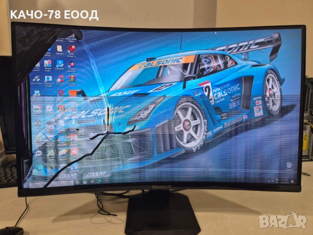 Геймърски Монитор Gigabyte GS27FC - за части