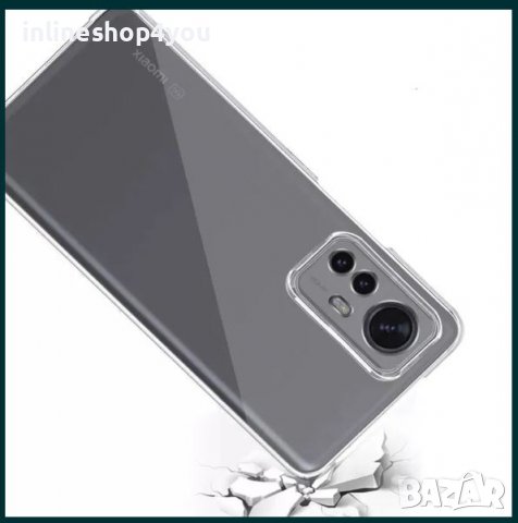 Прозрачен 360° Градуса Кейс за Xiaomi 12 Lite, снимка 5 - Калъфи, кейсове - 38977226