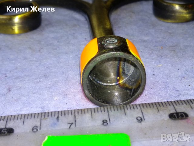 КРАСИВ МЕСИНГОВ ДЕКОРАТИВЕН ЕЛЕМЕНТ 41538, снимка 8 - Декорация за дома - 43739161