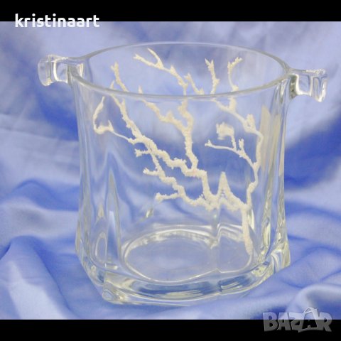 Италиански кристален съд за лед *Bormioli Rocco*, снимка 5 - Други - 43211051