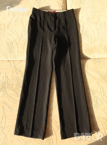 Max Mara нов черен панталон размер D 38, снимка 3 - Панталони - 51224352