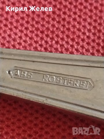 Стара вилица с маркировка ABS ROSTEREI за КОЛЕКЦИЯ ДЕКОРАЦИЯ 42182, снимка 5 - Други ценни предмети - 43848438