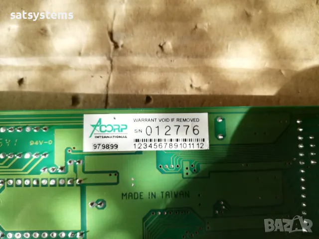 Acorp PE-908 UMC UM9008F 16-Bit ISA Network Controller Card, снимка 10 - Мрежови адаптери - 47961296