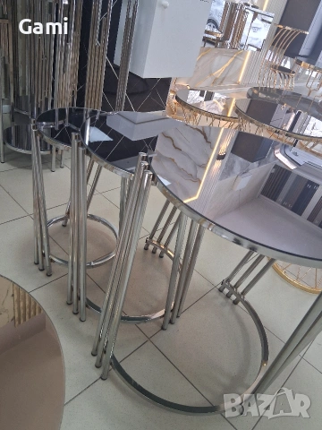 Тройни помощни маси, снимка 7 - Маси - 53518791