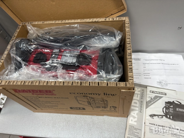 НОВ! В ГАРАНЦИЯ! Инверторен електрожен Raider 160A RD-IW180, 20-160 A, 1.5-4 мм, снимка 12 - Други инструменти - 52237629