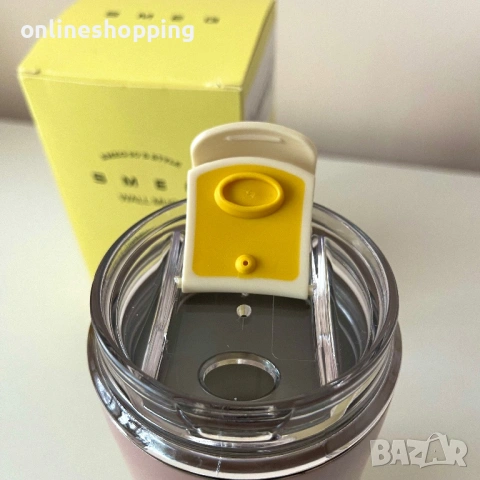 **НОВИ** Термо чаши SMEG Wall Mug – 240 мл, 3 налични цвята, снимка 9 - Чаши - 53115359