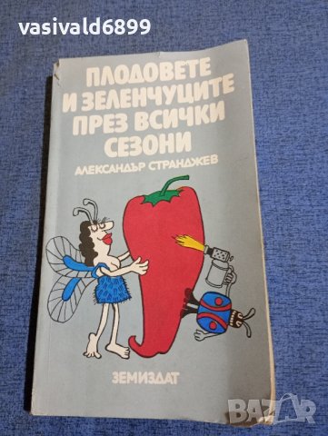 Александър Странджев - Плодовете и зеленчуците през всички сезони , снимка 1 - Специализирана литература - 44018978