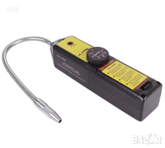 Детектор за течове на фреон, със светлинен индикатор, за халогенни газове, преносим, снимка 9 - Друга електроника - 51896056