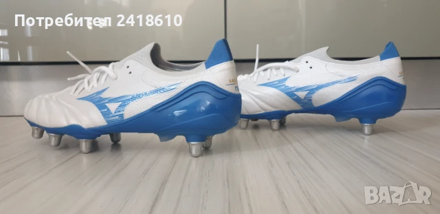 Mizuno Morelia Neo 4 Elite Мens Size 42.5 / 26.5 см. НОВО! ОРИГИНАЛ! Бутонки!, снимка 8 - Спортни обувки - 50939309