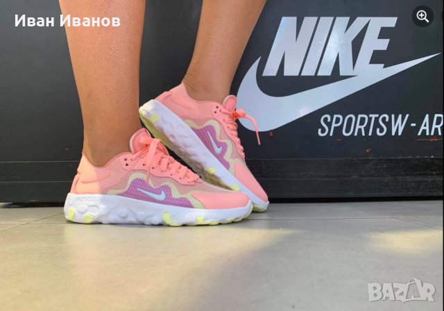 Оригинални маратонки  NIKE RENEW LUCENT CORAL номер 37-37,5, снимка 6 - Маратонки - 40219590