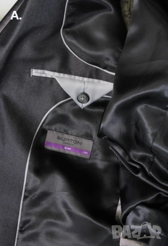 Мъжко сако Burton, снимка 3 - Сака - 53275118