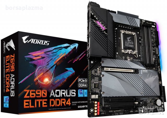 Gigabyte Bundle Z690 AORUS Elite DDR4 + WATERFORCE X 240, снимка 7 - Дънни платки - 36800657