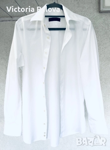 Луксозна риза модна къща ETRO Италия, снимка 11 - Ризи - 51632408