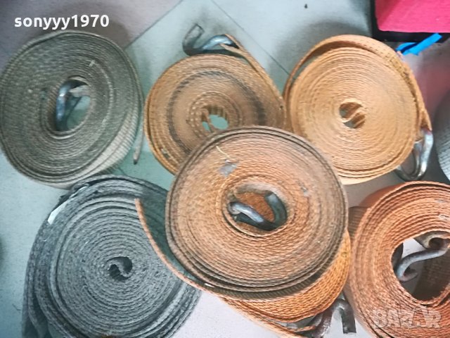 ТИР-Колани 9 метра-от тир-яки и здрави за бита или теглене