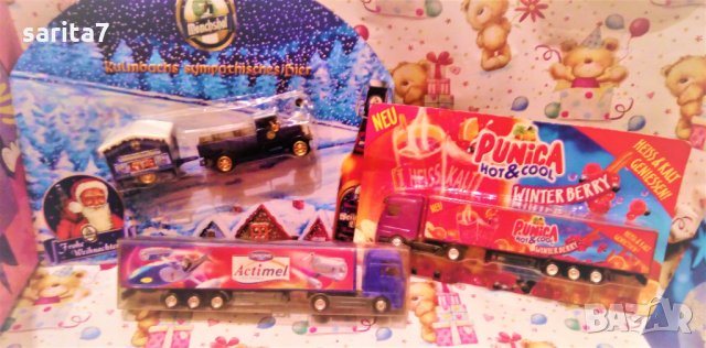 Рекламни камиони и тирове МАН и Мерцедес