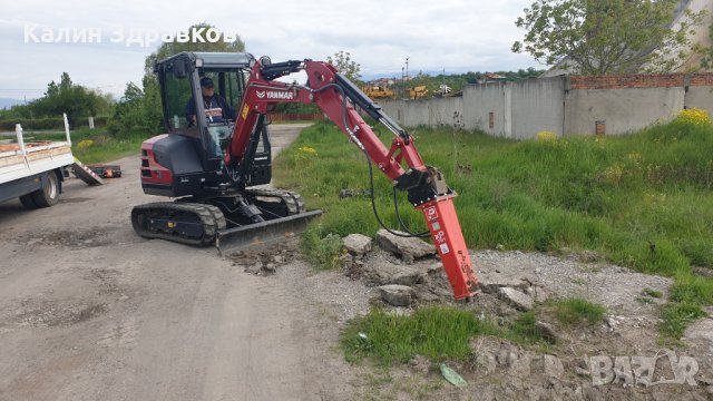 Услуги с мини багер 2.7 ,Хидравличен чук 150 кг,Самосвал и Бобкат, снимка 14 - Други ремонти - 39675528