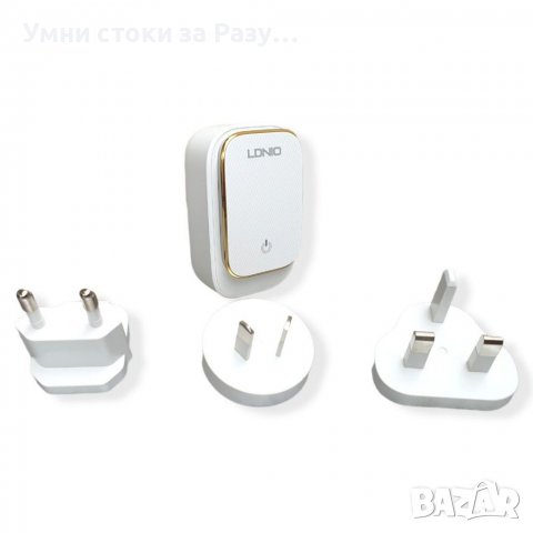 USB бързо зарядно/Travel Charger адаптер/LDNIO, снимка 3 - Оригинални зарядни - 37120430