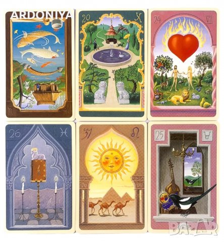 Mystical Lenormand Oracle - карти Ленорман, снимка 10 - Други игри - 39142617