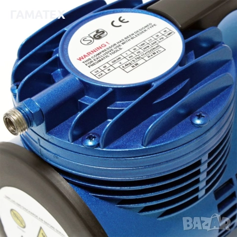 AS-06 Безмаслен мини компресор, снимка 3 - Компресори - 52612555