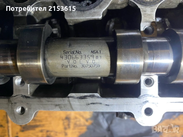 Цилиндрова глава ВОЛВО VOLVO S80 XC60 C40 C30 C70 C80 B70 XC70 V70  2.4 D5 дизел 185 08687846 , снимка 9 - Части - 43606001