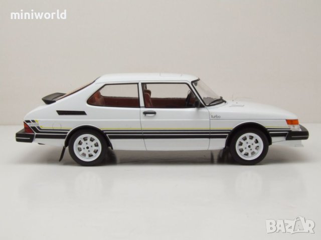 Saab 900 Turbo 1981 - мащаб 1:18 на MCG моделът е нов в кутия, снимка 4 - Колекции - 42975161