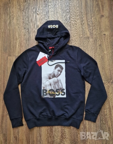 Мъжки суитчър HUGO BOSS & MOHAMMED ALI размер S M L XL 2XL