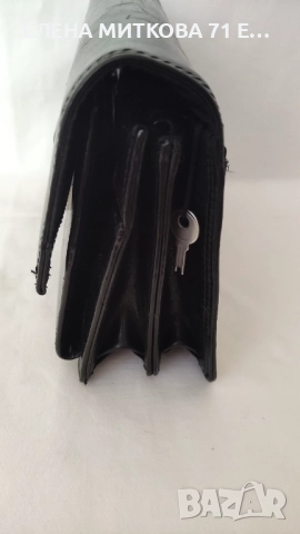 Луксозна мъжка чантичка от естествена кожа, снимка 6 - Чанти - 51638828