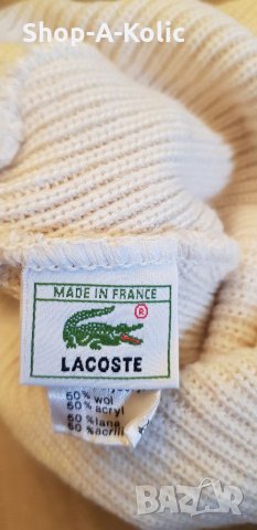 Vintage LACOSTE Beanie, снимка 2 - Шапки - 35177723