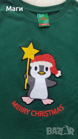 Коледен блузон 10-11 години , снимка 2 - Детски Блузи и туники - 38596783