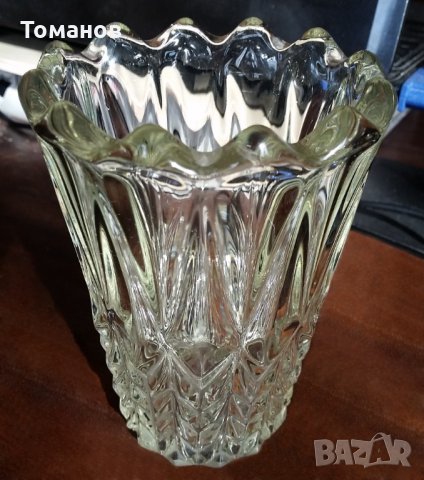 Нова масивна кристална ваза от оловен кристал, снимка 3 - Вази - 33666004