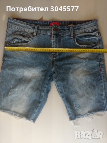 Панталон къс, дънки XS, снимка 1