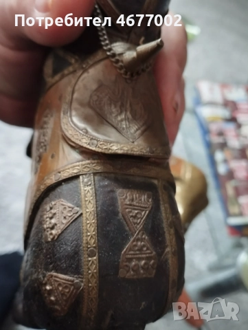 Кончета от дърво мед и бронз, снимка 15 - Антикварни и старинни предмети - 52918729