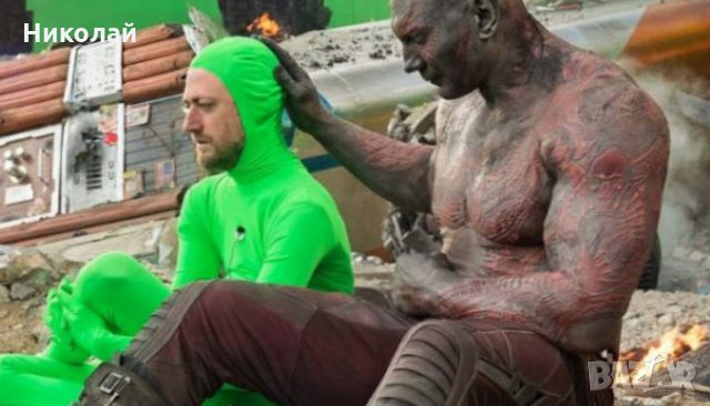 Зелен костюм за фото и видео ефекти , зелен екран , зелен фон, снимка 2 - Чанти, стативи, аксесоари - 27939596