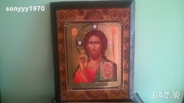 ХРИСТОС ИКОНА-ВНОС УКРАИНА, снимка 3 - Колекции - 27693136